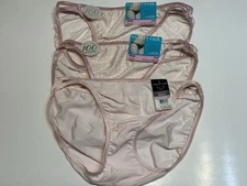 NWT Vanity Fair Illumination String Bikini 18108 3 PAIRS Size 6 M  Mixed Lot