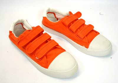 Bob Barker Orange Sneakers Size 11 Men Prison Inmate Shoes