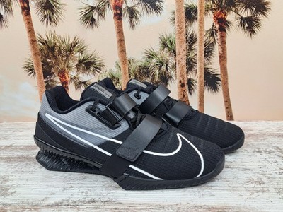 Nike Romaleos 4 Weightlifting Shoes Black White CD3463-010 Men's