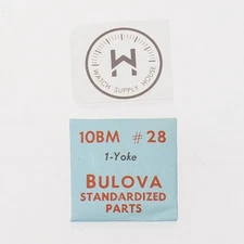 Bulova 10BM Watch Setting Lever Spring Set Bridge New Old Stock  (C19R1)