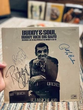 *Signed* BUDDY RICH BIG BAND/BUDDY & SOUL Live @ Whiskey A Go-Go Autographed