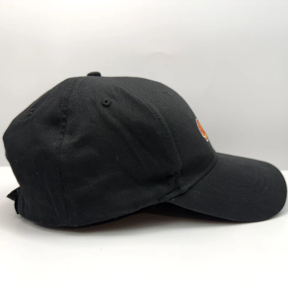 Gorra de béisbol Shell Rotella camionero papá sombrero logotipo correa negra hombres OSFA Foto 4 de 4