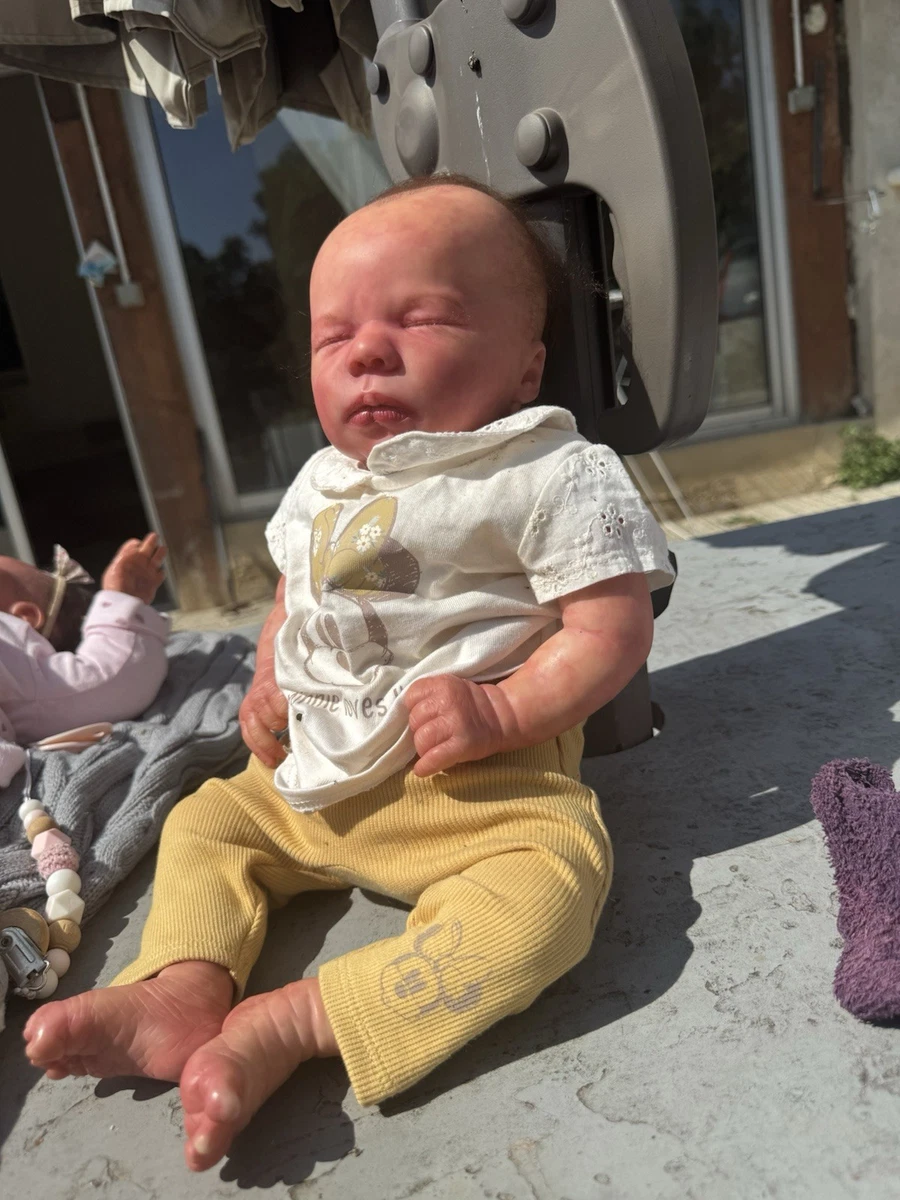 Bébé Reborn Fille Full Silicone - 37 Cm - 1,7 Kg - Neuf - Très Réaliste
