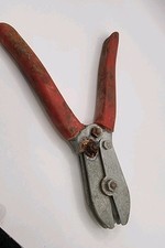 Vintage Malco Rockford 9" Handzange Made in USA rote Griffe