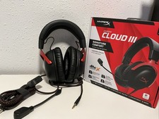 HyperX Cloud III Over-Ear Gaming Headset - Bl...