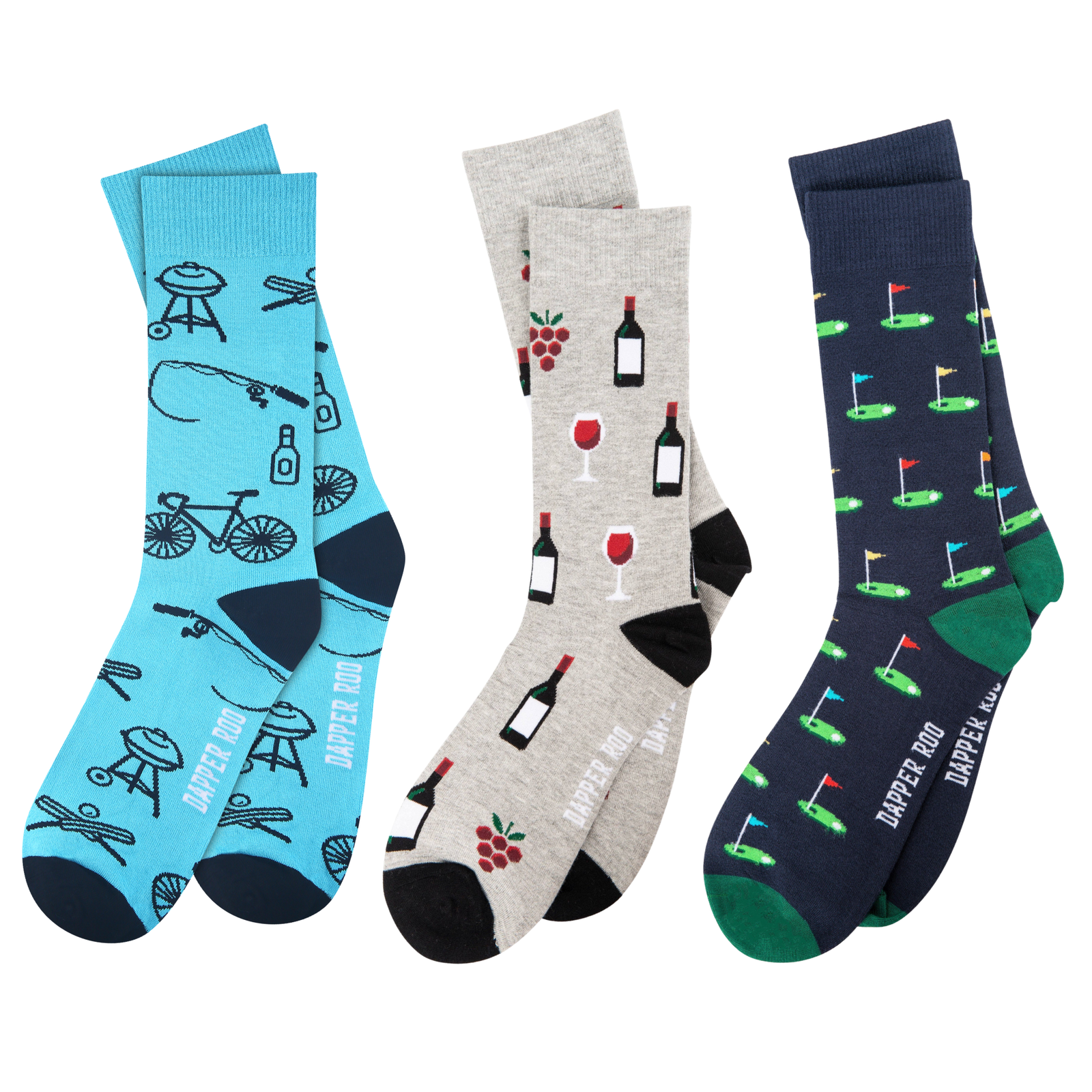 Golf Socks Gift Set for Dad - Comfortable & Stylish Present