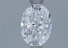 Certified GIA 0.90 CT Oval Cut Natural Mined Diamond Loose D color SI1 clarity
