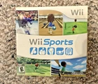 New ListingNintendo Wii Sports (Wii, 2006) Game Disc w/ Original Cardboard Sleeve & Manual