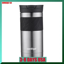 Contigo Byron 2.0 Stainless Steel Travel Mug with SNAPSEAL Lid Gunmetal 16oz