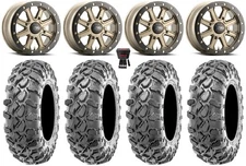 ITP Inertia Bdlk 14" Wheels Br +40mm 29" Carnage Tires Can-Am Renegade Outlander