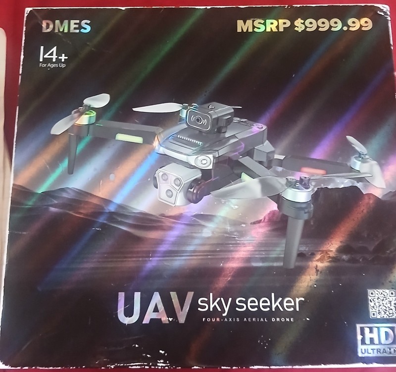 NEW Skyseeker Drone  4K HD Camera - GPS & FPV Aerial Quadcopter - P19 Sealed Box