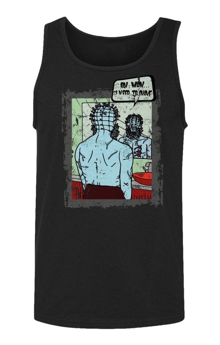 Hellraiser Shirt Pinhead Cenobites Halloween Horror Men's