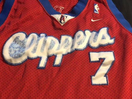 Lamar Odom VTG Nike Los Angeles Clippers Jersey Men’s 2XL NBA Basketball Red - Picture 3 of 11