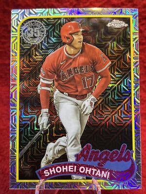 2023 Topps Shohei Ohtani 35th Anniversary Chrome Silver Pack T89C