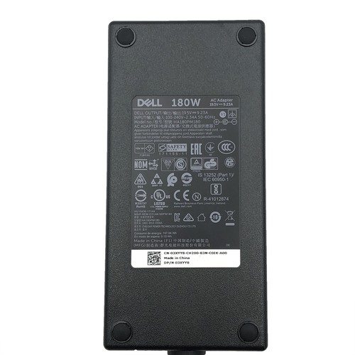 NEW Genuine Dell DA180PM111 AC Adapter 19.5V 9.23A Power Supply WW4XY 180W OEM - Picture 4 of 8