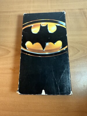 Warner Home Video Batman: Michael Keaton & Jack Nickelson 1989 VHS Video