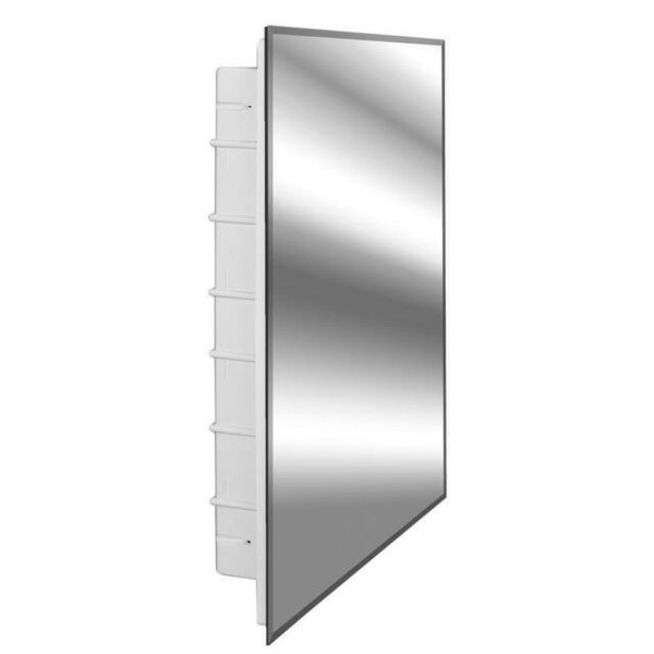 Glacier Bay Medicine Cabinet Frameless Recessed 6 Shelves Beveled Edge Mirror For Sale Online Ebay
