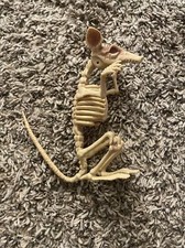 SKELETON Zombie RAT Halloween Prop Haunted House Decoration 7"
