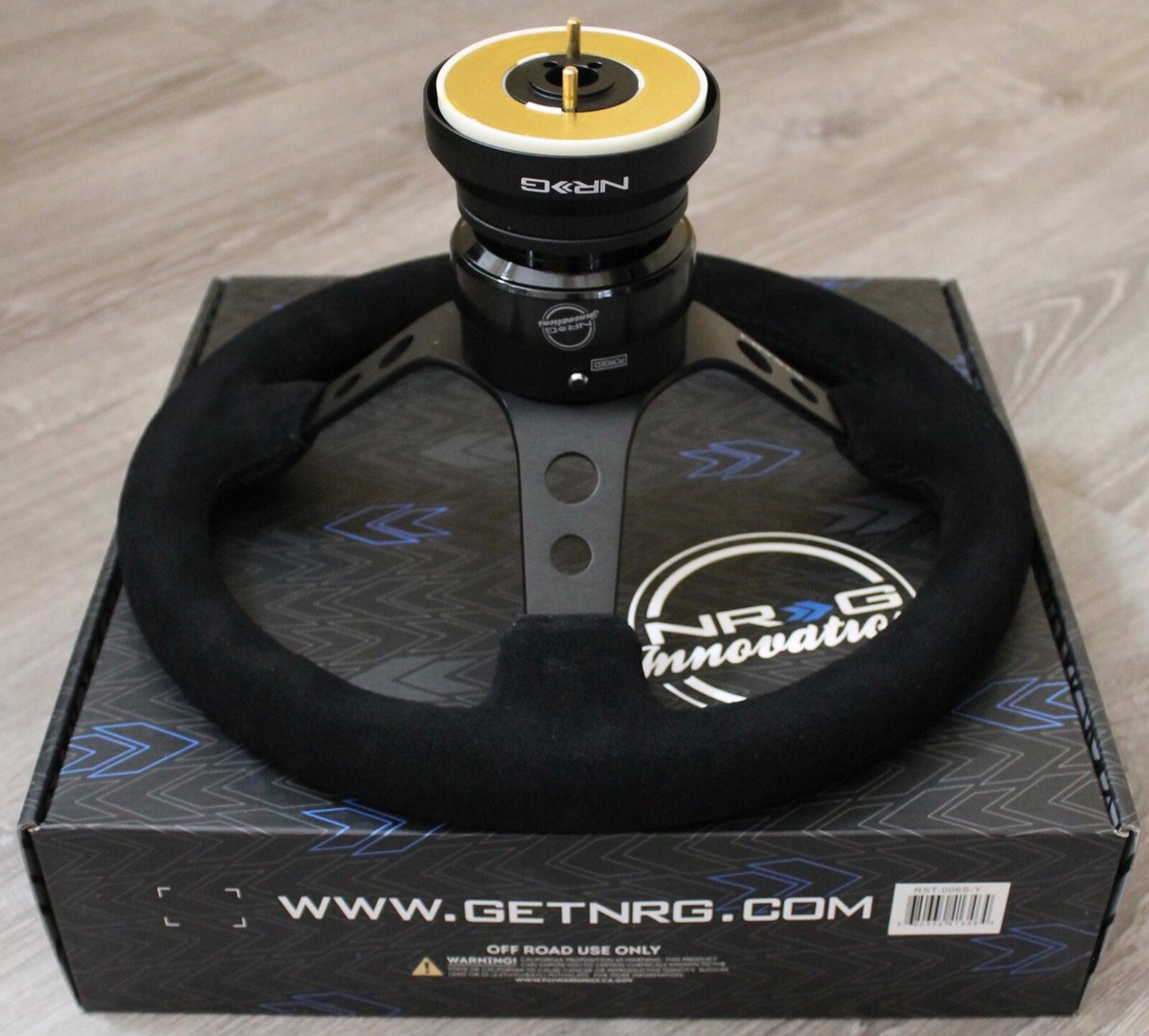 NRG SHORT HUB QUICK RELEASE STEERING WHEEL 006SY FOR Nissan 240SX