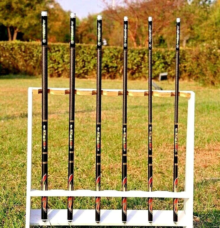 Ultralight Carbon Fiber Fishing Rod Hand Pole Hard Travel Telescopic Lure Carp S - Image 2 of 4