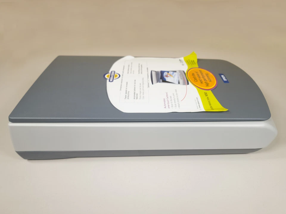 Epson Perfection 1650 Flatbed Scanner Cleaned Tested USB Cable READ NOTE AS IS - Image 3 of 4