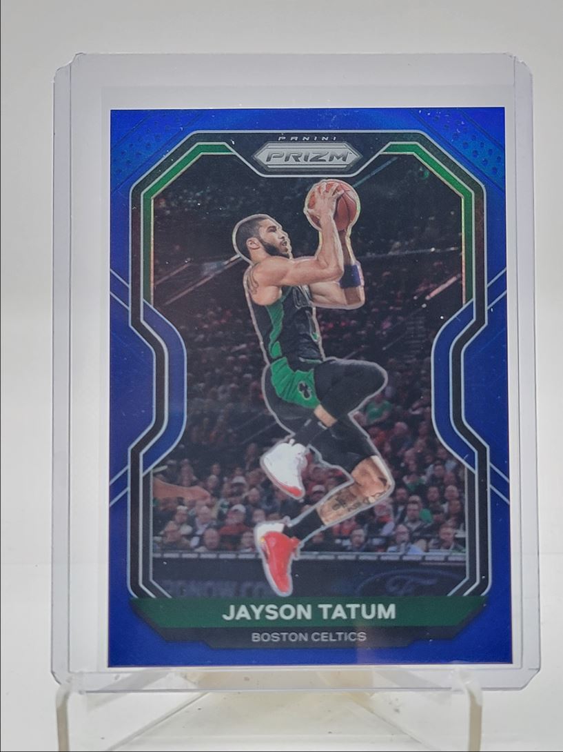 JAYSON TATUM 2020-21 PANINI PRIZM BASKETBALL BLUE CELTICS /199 Q2550
