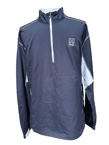 FootJoy Wind Tech Pullover Golf Jacket Mens XL Blue 1/4 Zip Palm