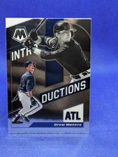 2021 Panini Mosaic Baseball Drew Waters Introductions Insert #INT7