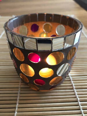 PartyLite,  Teelichthalter   ''Miranova'',     SELTEN,    NEU & OVP