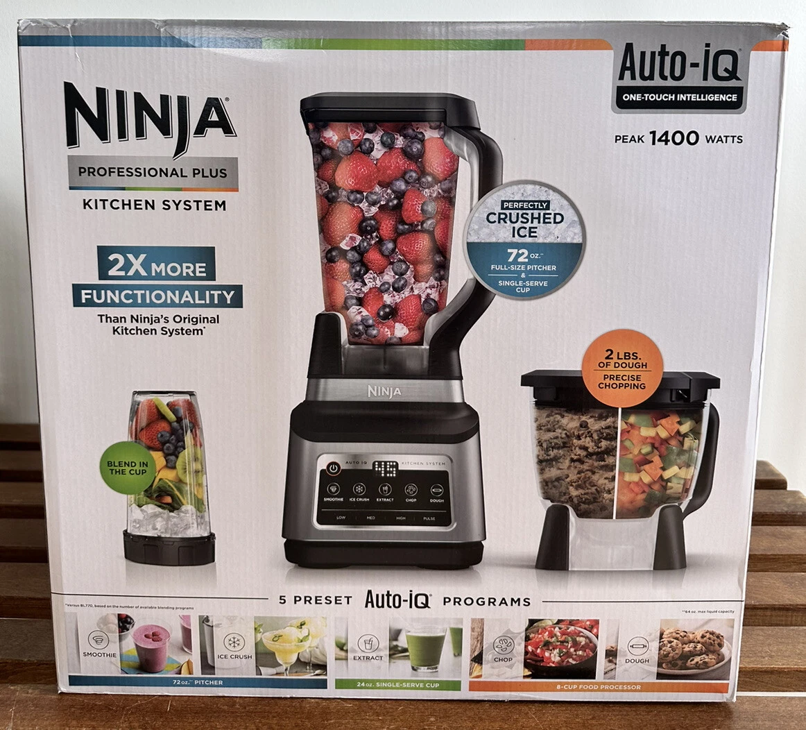 Ninja Professional Blender Plus Kitchen System with Auto-iQ