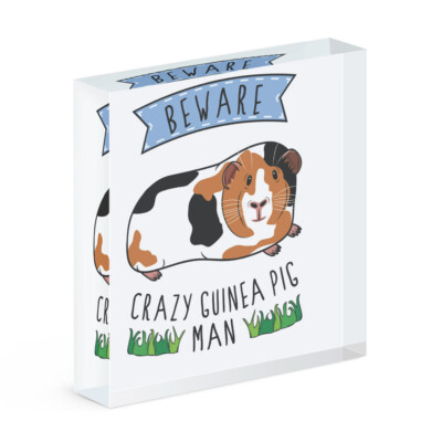 Gift Base ‚Beware Verrückte Zebra Mann‘ Sportflasche – 600 Ml, Weiß, Mit 2 Verschlusskappen