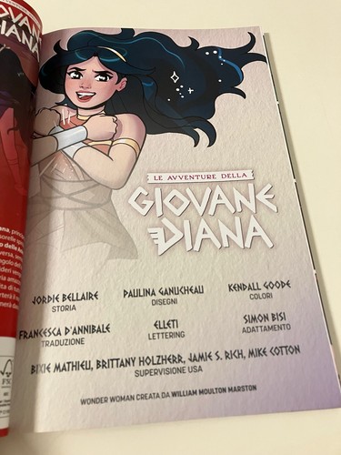 WONDER WOMAN SPECIAL LE AVVENTURE DELLA GIOVANE DIANA Panini Comics 2023 DC - Imagen 4 de 5