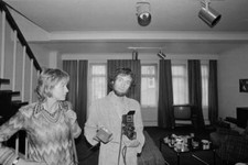 Kenny Everett with his wife UK 13th May 1975 OLD PHOTO