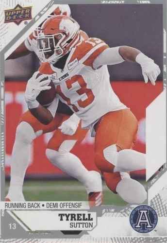 2019 Upper Deck CFL Tyrell Sutton #111