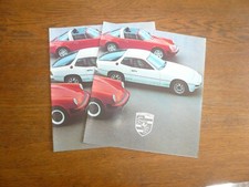 1979 Porsche Sales Brochure - Vintage - Two for One