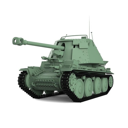 SSMODEL SS48724 1/48 Military Model Kit German 38T Marder.III-H Destroyer V1.9 - Picture 2 of 5
