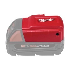 USB Power Cell Phone Charger Cordless Jobsite Milwaukee 18v Battery Adapter Tool