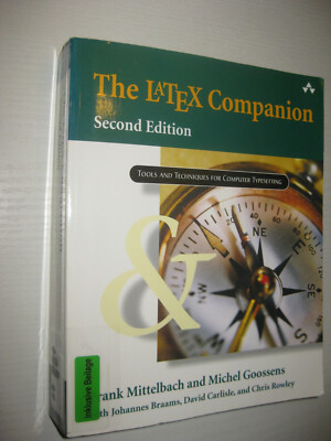 The LaTeX Companion von Michel Goossens , 2nd ed. (2004, Taschenbuch)