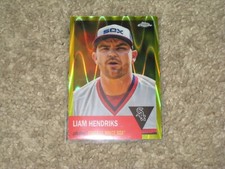 2022 Topps Chrome Platinum Anniversary Yellow Lava Refractor /250 Liam Hendricks