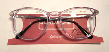 Vintage JORDACHE Style 135 Light Blue 54/19 Eyeglass Frame New Old Stock