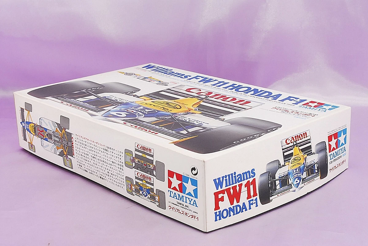 Tamiya 1/20 Williams FW11 HONDA F1 Car Nigel Mansell,Nelson Piquet
