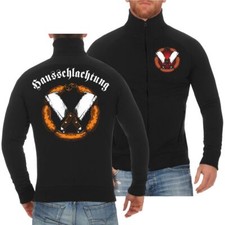 Herren Männer Jacke Sweatjacke Hausschlachtung Schlachten Fleischer Metzger