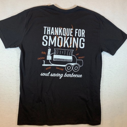 Barbecue Smoker grilling tshirt Size XL “Righteous Ques”