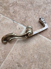 lot 2 poignées de porte ancienne laiton