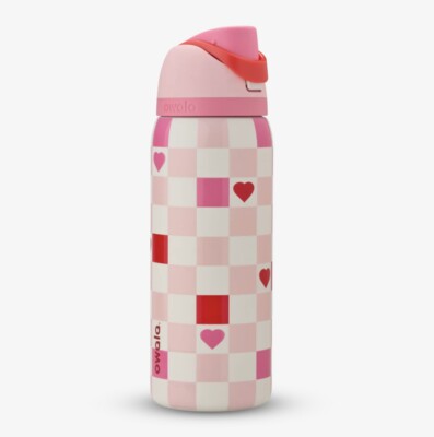 Owala ❣️ Check Me Out 32 oz. AUTHENTIC Checker FreeSip Bottle