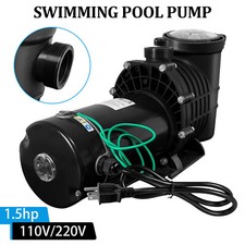 1.5HP Swimming pool pumps Above Ground w/ Motor Strainer Filter Basket