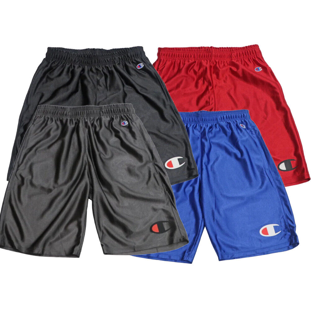 Champion Men's Shorts Athletic Print Big & Tall Workout Side Champion Men's Shorts Athletic Print Big & Tall Workout Side