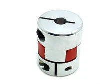 US Stock 8x12.7mm 1/2" CNC Flexible Plum Coupling Shaft Coupler Connect D25 L30