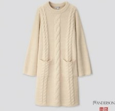 Uniqlo x JW anderson Carble knit dress natural color Size S