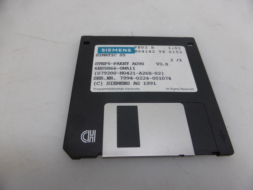 Siemens Simatic S5 STEP5-PAKET AG90 6ES5 866-0MA11 - Bild 4 von 4